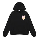 Rhude Hoodie Shield Pure Cotton Men and Women Couple Hoodie Sweater