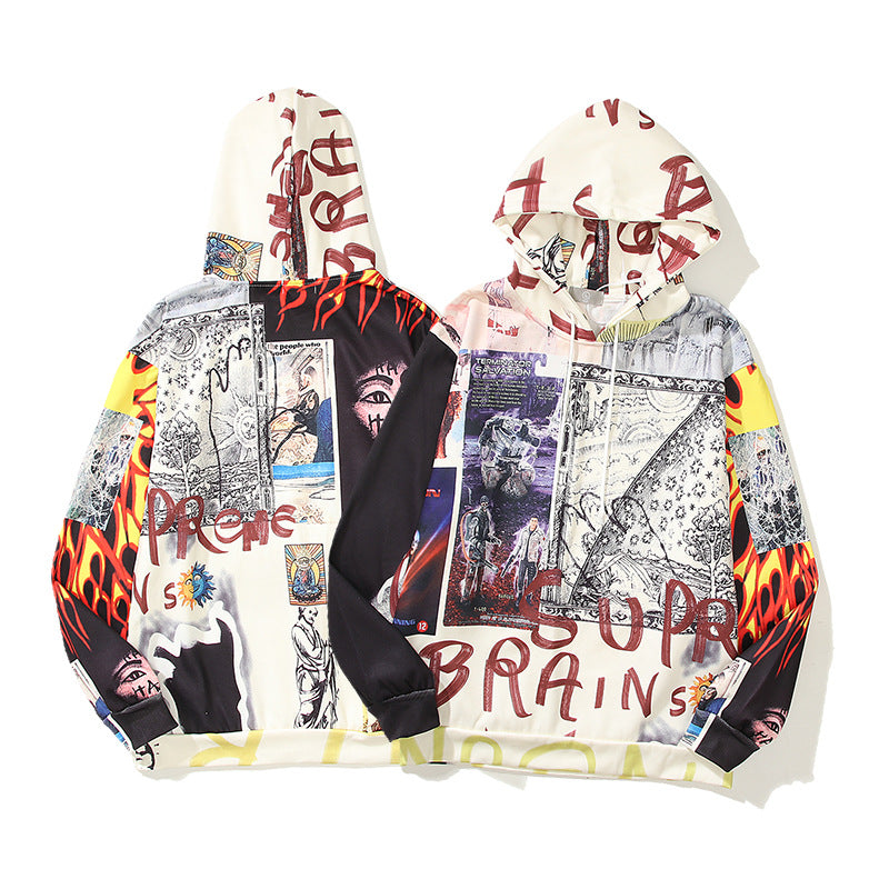 Cpfm Hoodie Autumn and Winter Hoodie Men's Women's Pullover