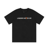 Fighting Demons Vlone T Shirt Fashion Brand Spot White Letter Loose Vlone999 Casual Cotton Youth round Neck Short Sleeve T-shirt
