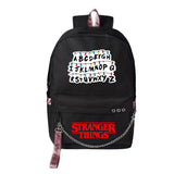 Stranger Things Hellfire Club Backpack Stranger Things Peripheral Schoolbag USB Charging Backpack