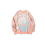 Mens Fall Outfits Sweater Men's and Women's I Idle Style Bottoming Shirt Autumn Personalized Pullover Sweater