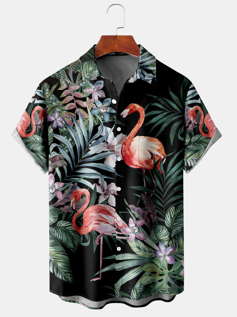 Men Beach T Shirts Men's Fashion Fashion Short Sleeve Shirt