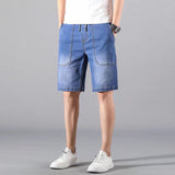 Men Denim Shorts Jeans Shorts Summer Loose