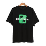We11 Done T Shirts Homesick Letter Printing Men and Women Same Loose