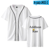 Baggy Baseball Jersey Baseball Uniform T-shirt Casual Loose