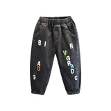 Toddler Boys Pants Boy's Denim Pants Spring and Autumn Casual