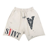 Saint Michael Sweatpant Casual Sports Shorts