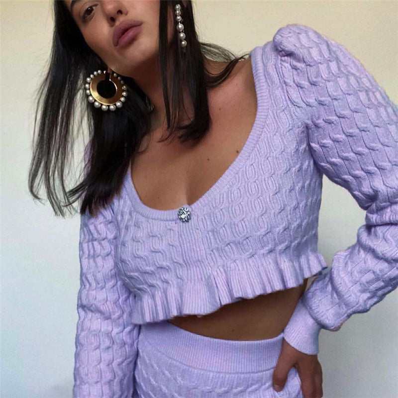 Music Festivals Rave Outfits Girls Tops Fall Women's Clothing Fashion Long Sleeve Sweater for Women