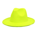 Mens Kentucky Derby Hats Fall/Winter Fedora Hat Vintage Top Hat Women's Woolen Hat