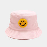 Smiley Face Cap Bucket Hat Sun Hat