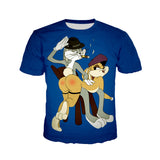Bugs Bunny Shirt T-shirt round Neck T-shirt Men's Short Sleeve