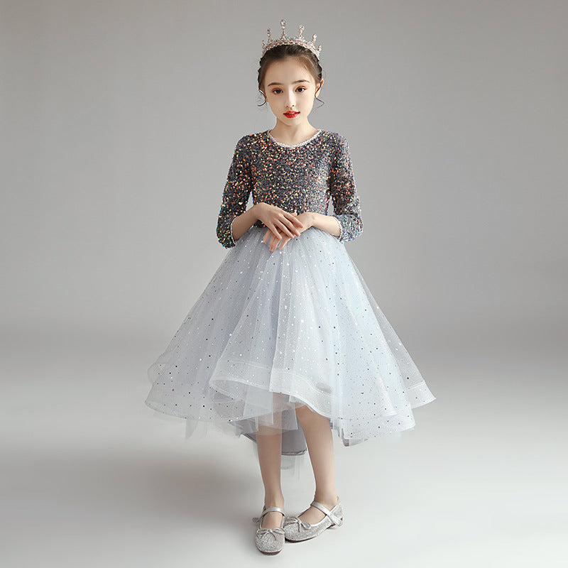 Princess Charlotte Flower Girl Dress Princess Dress Wedding Piano Children's Costume