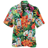 Men Beach T Shirts Men's Fashion Short Sleeve Shirt