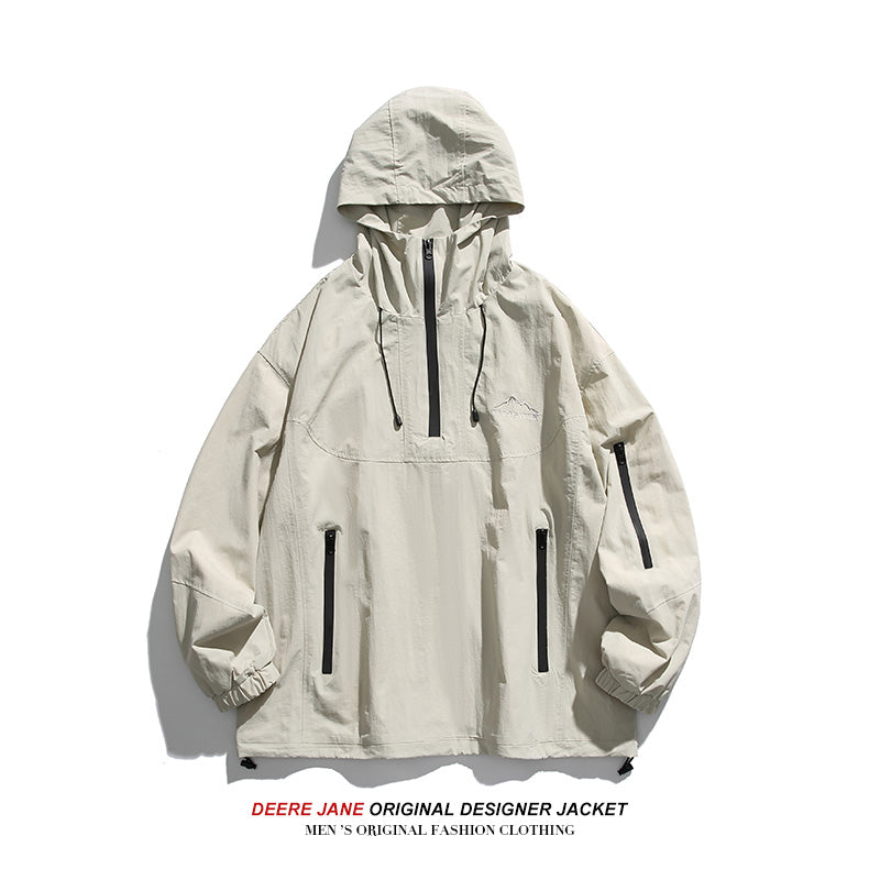 Men Jacket Spring Coat Male Loose Versatile Casual Jacket