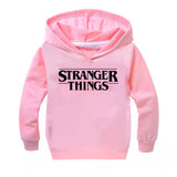 Stranger Things Hoodie Pattern Hooded Sweater Children's Hoodie Casual Tops Children's Clothing