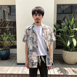 Men Beach T Shirts Short Sleeve Shirt Men