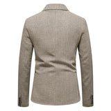 Bohemian Chic Wedding Guest Men Attire Single-Breasted Suit Casual Jacket