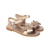 Flat Dress Sandals Summer Square Heel Retro Round Toe Large Size Hollow Buckle Casual Sandals
