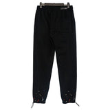 Amiri Jeans Color Foam Letters Splash-Ink Sweatpants for Men and Women