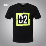 Dsq2 T Shirt DSQ Lian D2 Casual Sports Printed Short Sleeve Summer Men