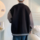 Yellow Varsity Jacket Autumn Boys Jacket Casual Easy Matching Clothes Men