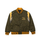 Mens Fall Outfits Motorcycle Jacket Men's and Women's Stitching Wide Autumn and Winter Baseball Uniform