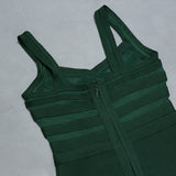 Winter Formal Dresses Mesh See-through Sexy Evening Dress Skinny Sheath Socialite Dress