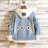 Comic Denim Jacket Jacket Spring and Autumn