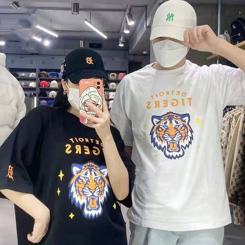 Zodiac Shirts Tiger T-shirt Fashion Casual Exercise