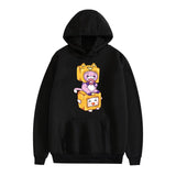 Anti Social Club Hoodie Anime Print Fashion Casual Hooded Sweatshirt