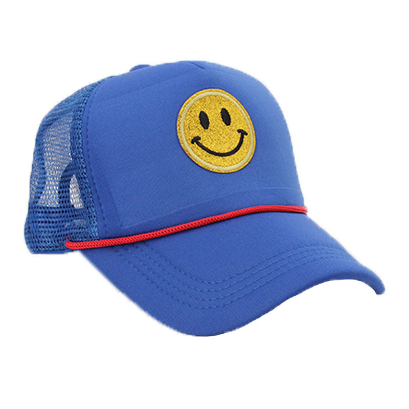 Smiley Face Cap Spring/Summer New Baseball Cap Solid Color Peaked Cap