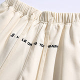 Men Shorts Summer Men's Letter Embroidery Casual Short Sleeve