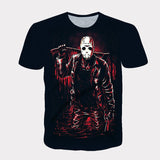 Michael Myers T Shirt Fashion Personality 3D Digital Printing