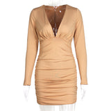 Hot Women In Tight Dresses Autumn And Winter Women'S Dress Hip Skirt