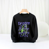 Children Boy Hoodie Spring And Autumn Long-Sleeved Sweater Printed Children 'S Sweater