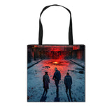 Stranger Things Hellfire Club Handbag Capacity Eco-friendly Shopping