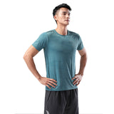 Sweat Wicking Shirt Men's Sports Short Sleeve Loose Casual