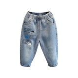 Toddler Boys Pants Boy's Denim Pants Spring and Autumn Casual