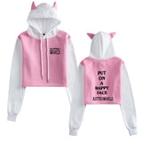 Travis Scott Astroworld Hoodie Autumn and Winter Navel Hooded Color Contrast Sweater