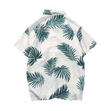 Men Hawaii Shirts Short-Sleeved Shirt Men's Summer Casual