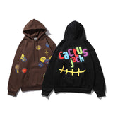 Cactus Jack McDonalds Hoodie Printed Men's and Women's Hooded Sweater