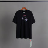 Off Whtie T Shirts Red Spider Arrow Print Men And Women Same Style Fashion Brand Short Sleeve