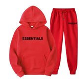 Fear of God Fog Essentials Set Sweater Men and Women Double Line High Street Fashion Brand Fall Winter Coat