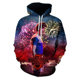 Stranger Things Hoodie 3dstranger Things 3D Digital Printing Men's Hoodie Sweater