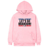 Let'S Go Brandon Hoodie Letter Sweater Men'S And Women'S Long Sleeves Hooded Sweater