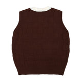 Men Sweater Vest Color Matching Sweater Vest Men's BF Idle Style Loose V-neck Sleeveless Sweater Waistcoat Vest