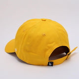 Dodgers and Yankees Baseball Cap 47brand Baseball Cap Female Yellow Soft Top Cap Male