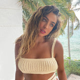 Music Festivals Rave Outfits Girls Tops Summer Women's Slim Vest