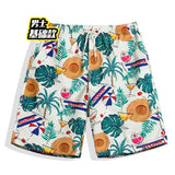 Men Swim Trunks Beach Pants Men's Loose Swimming Trunks Shorts