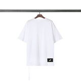 We11 Done T Shirts Well Done Printed Loose All-Match Reflective T-shirt